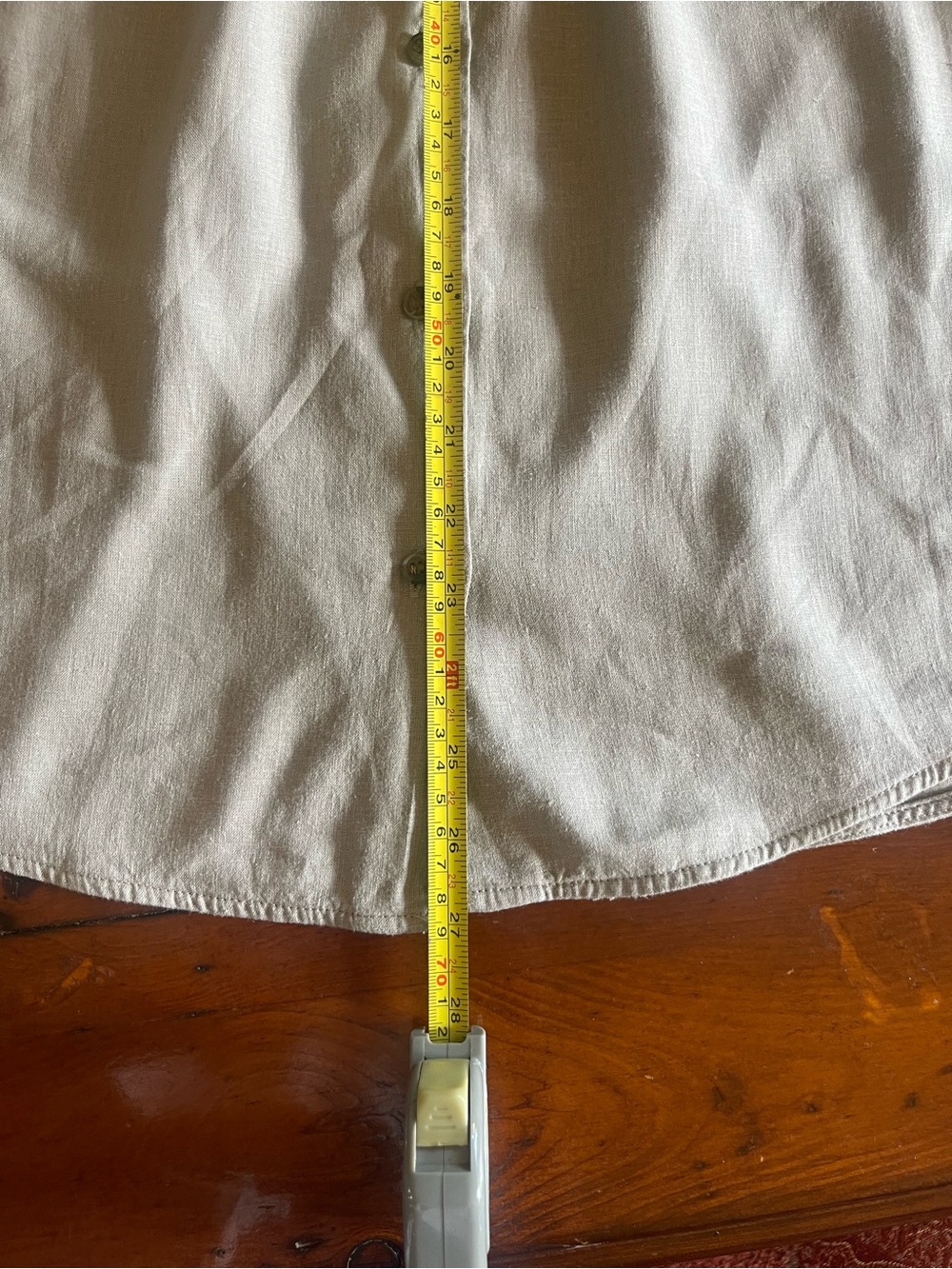H&M Linen Blend Sleeveless Shirt. - Picture 5 of 7